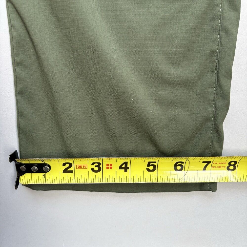 Outdoor Research Olive Green Straight-Leg Women's Pants with Black Waistband - Picture 6 of 12